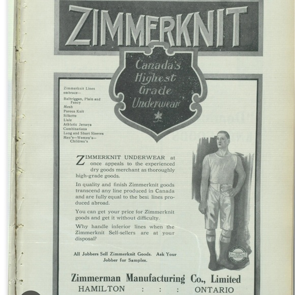 SUPER RARE 1920s zimmerknit made in Canada wool undershirt or layer - Picture 2 of 6